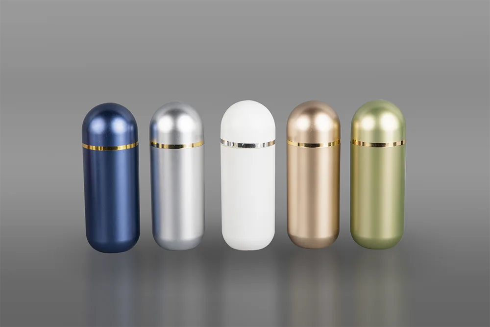 Transparent Acrylic Tablet Bottle with Lid