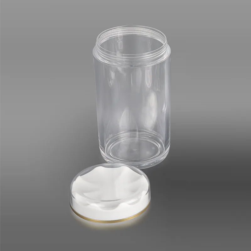 Transparent Acrylic Bottle with Lid