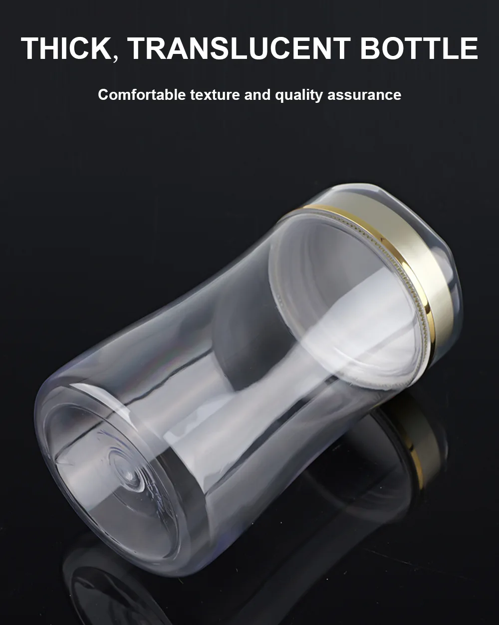 High-End Health Supplement PET Bottles