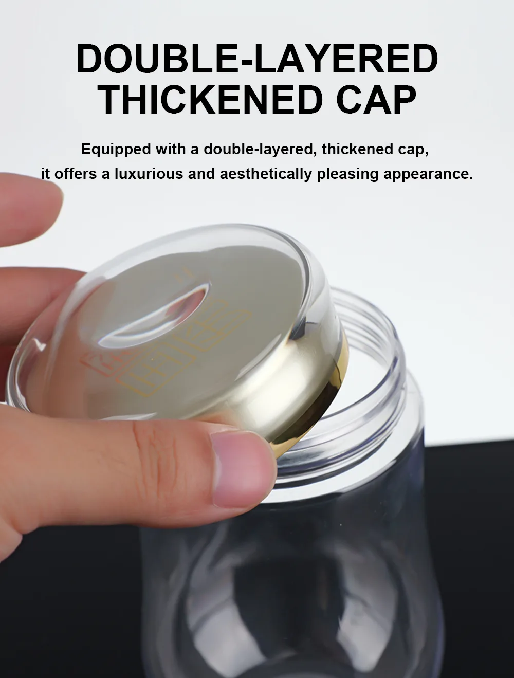 High-End Health Supplement PET Bottles