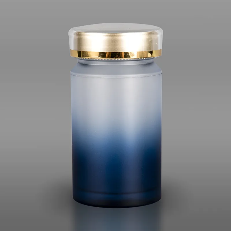 Transparente Acryl -Süßigkeitenflasche mit Deckel