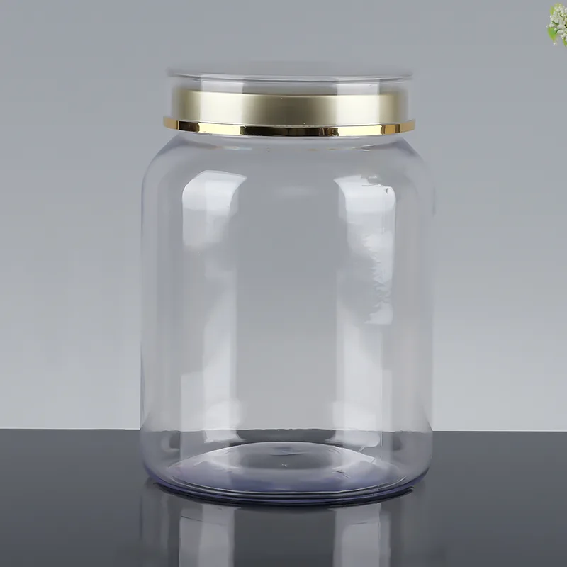 Transparente Haustierflasche